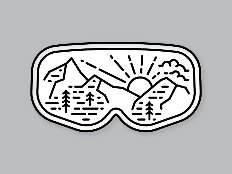 Ski Goggles by Jorrien Peterson on Dribbble