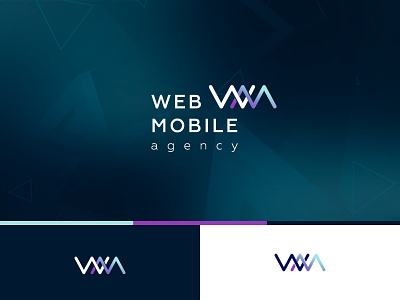 The logo for Web&Mobile agency, version 1