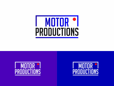 The logo for Motor Production, version 3 design graphic design icon illustration lettering logo logodesign minimal typography vector