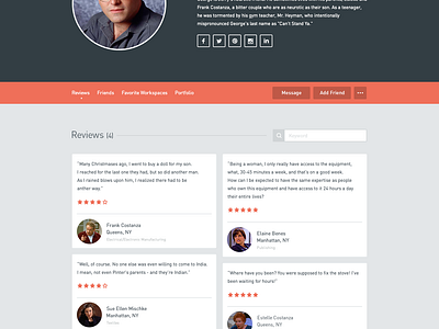 SpareChair Web App by James Hobbs for Octopus on Dribbble