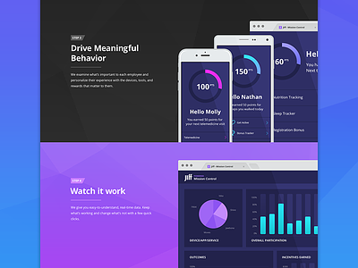 Jiff Landing Page home page illustration landing page layout open sans ui ux