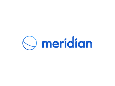 Meridian branding cloud logo