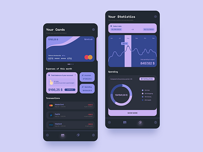 MoneySave UI app clean design flat ios minimal mobile ui ux