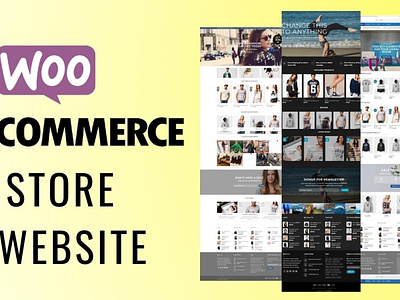 E-commerce website design and setup using woo commerce