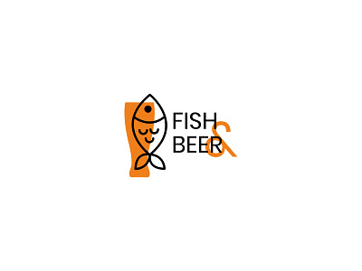 Fish&beer beer brandbook branding design fish fish logo fishbeer graphic design illustration logo typography ui ux vector