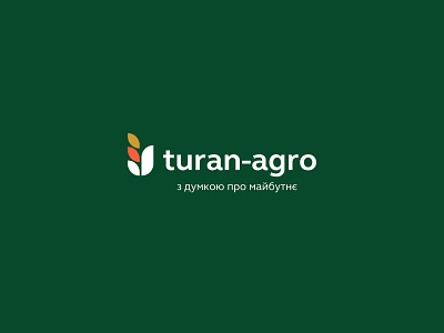 Turan agro agri agro agro culture brandbook branding design graphic design illustration logo plants typography ui ux vector