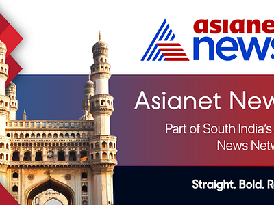 Asianet News Telugu Facebook Cover Design