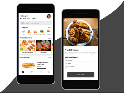 [Exploration] Food Delivery App app appdesign appdesigner dailyui figma food app ui ui ui ux uidesign uidesinger ux