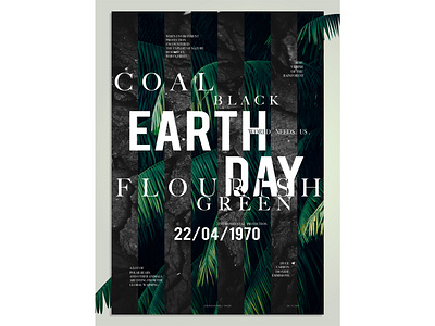 EarthDayposter1 branding design flat illustration poster poster art ui ux vector