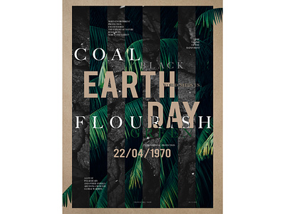 Earthdayposter2 branding design flat illustration poster poster art ui ux vector