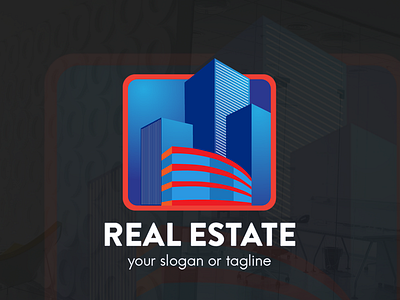 Real estate logo branding logo