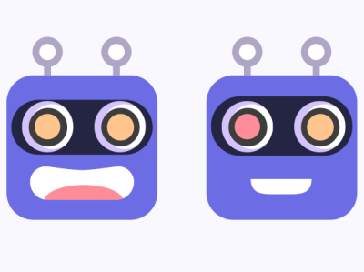 chatbot design icon illustration logo