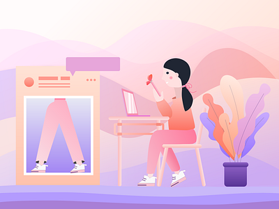 A Nice Day design illustration ui vector