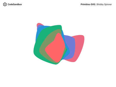 Blobby Spinner animation blob blobby blobs code colors design javascript motion open source parametric react reactjs spinner svg ui user inteface ux vector web