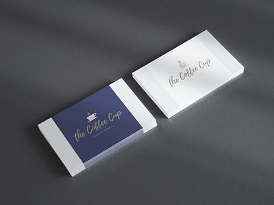 The Coffee Cup Business Card Mockup