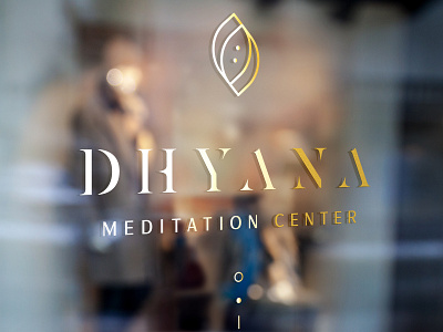 Dhyana Meditation Center branding creative design graphic design logo logo design logo design branding marketing marketing agency