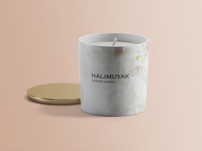 Halimuyak Scented Candle branding creative design graphic design illustration logo design branding marketing