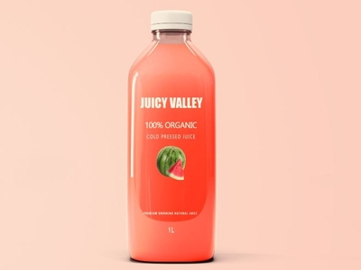 Juice Watermelon Mockup