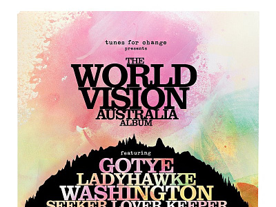 World Vision Album Cover album artist artwork branding cover design illustration label music spotify
