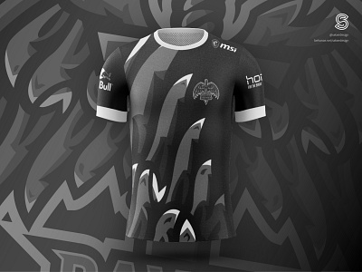 E-sport Jersey Design - Raven Sword design esport esport logo jersey jersey design logo design mascot mascot design mascot logo mascot logo design