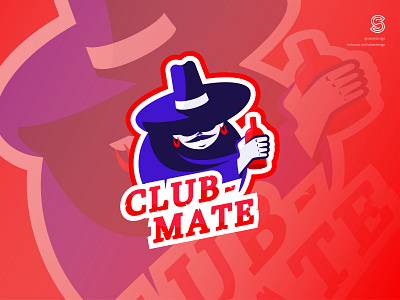 Rebrand - Club-Mate Logo branding design illustration logo logo design logotype mascot mascot design mascot logo mascot logo design