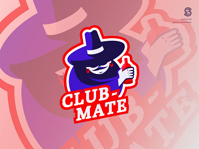 Rebrand - Club-Mate Logo branding design illustration logo logo design logotype mascot mascot design mascot logo mascot logo design