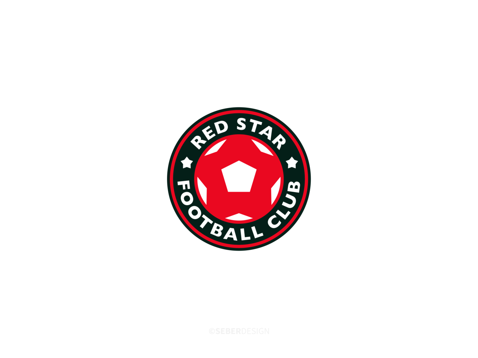 HD wallpaper: sport, Football, Serbia, red star, logo, crest, Crvena Zvezda  | Wallpaper Flare