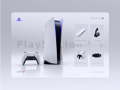 Sony PlayStation 5 Landing Page