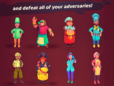 characters game game art