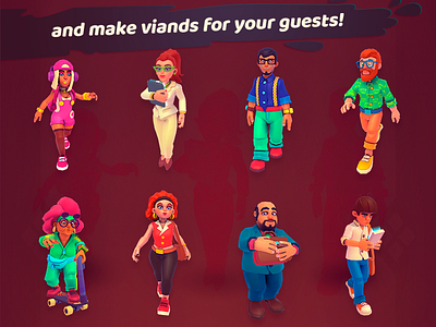 characters game game art