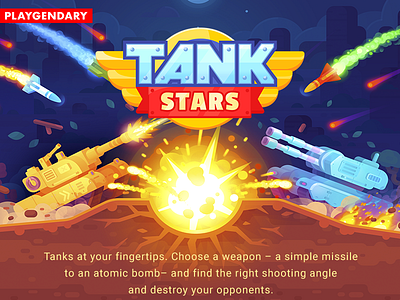 Tank Stars game game art