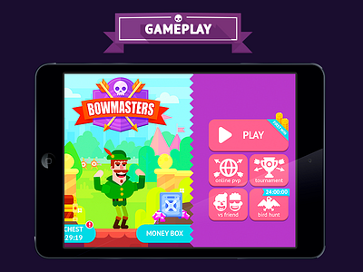 Gameplay bowmasters game game art gamedesign gamedev gameplay playgendary