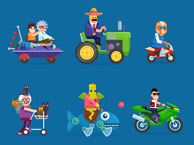 Characters characters game game art gamedesign gamedev playgendary