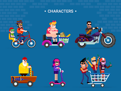 Characters characters game game art gamedesign gamedev playgendary