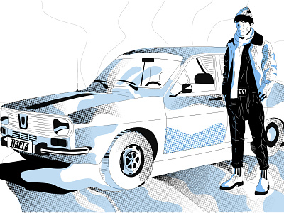 Dacia lover dacia graphic graphic design illustration romaniancar vector