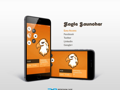 Eagle Home Launcher android app app apps application booking app design flight booking app free psd ios logo mobile app mobile psd profile psd register template user profile vector