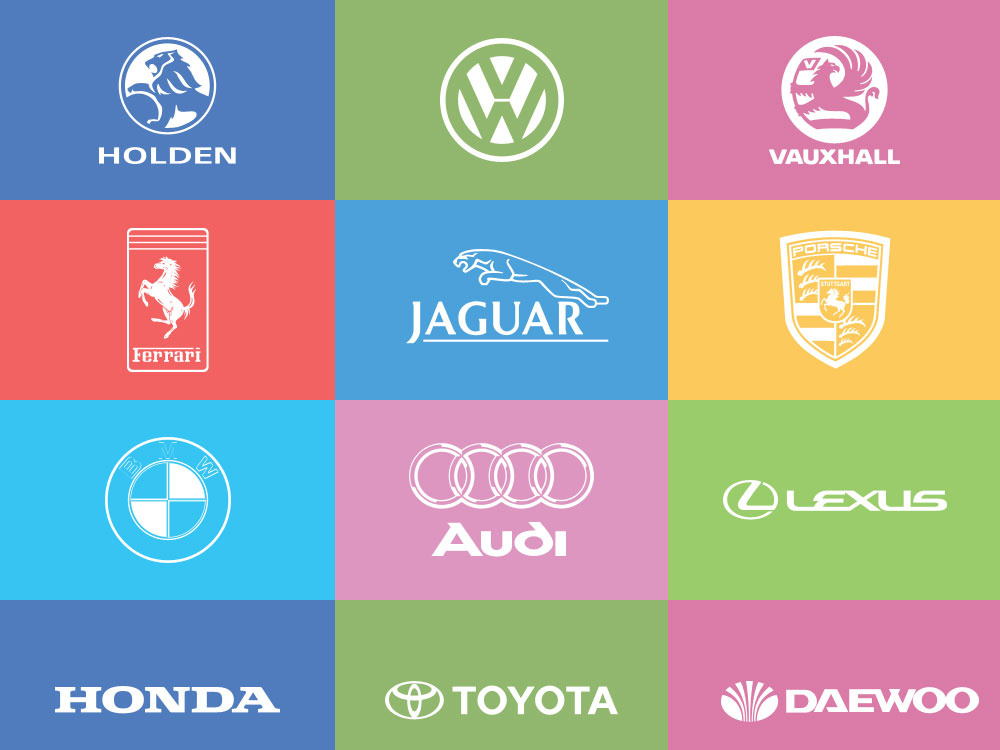 Branded Car Logos by Trendll Creatives on Dribbble