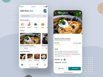 FreshPick - Food Ordering Mobile App best ui food delivery app branding food app development food booking app android food booking app ios food delivery app food web development ui ui food delivery app ux food delivery app