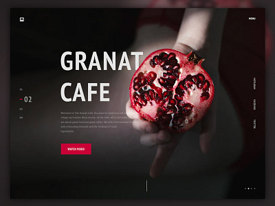Cafe Website branding cafe concept design graphic design restaurant ui web webdesign