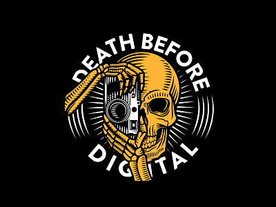 Death before digital - logo