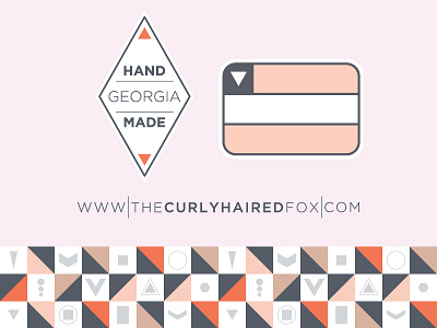 The Curly Haired Fox Branding