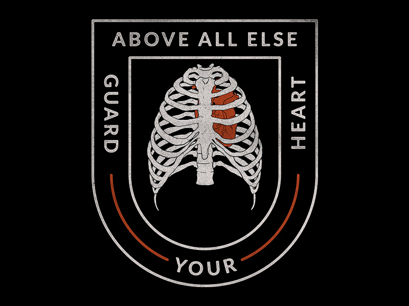 Guard Your Heart by Randall Dunson on Dribbble