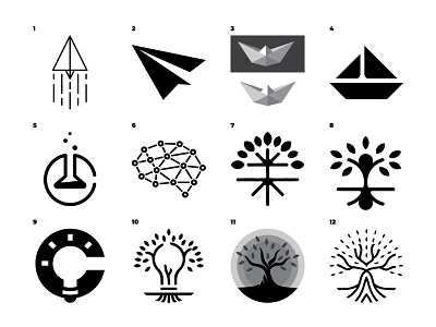 Logo Design Exploration badge brand concept custom design education icon identity letter logo mark modern school