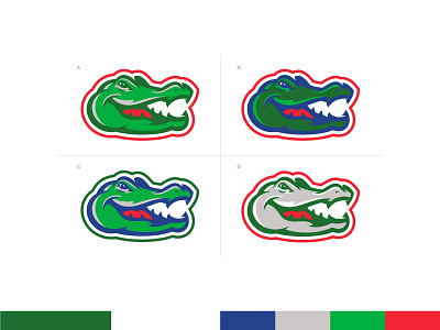 Gators Mascot alligator feedback florida gator illustration logo mascot school sport sports wip