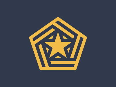 Star Logo american badge badgehunting brand classic icon idenity logo mark modern school star system