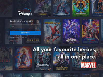 Disney+ redesign