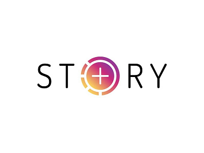 story wordmark clean design flat instagram instagram story logo simple story typography vector wordmark