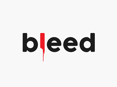 bleed wordmark