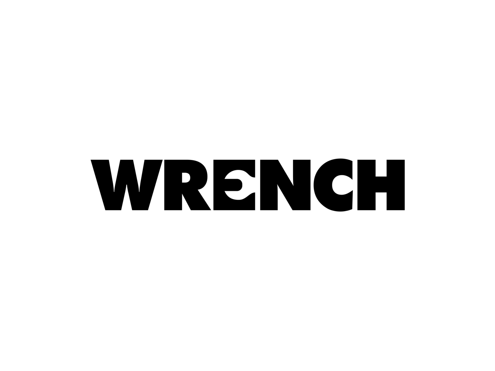 wrench wordmark by finalidea on Dribbble