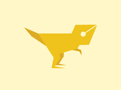 trex pen logo SOLD ! animal clean design flat illustration logo nib pen raptor simple trex vector